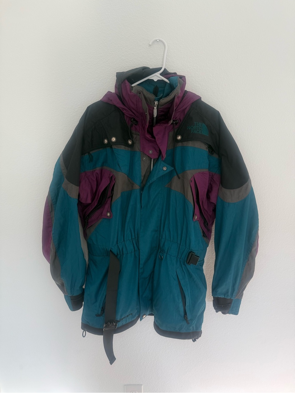 Vintage The North Face TNF Extreme Jacket Mens L Colorblock 90s